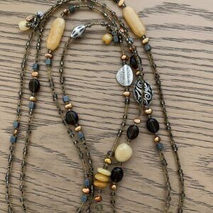 Silpada N1928 Necklace 60" Long Serpentine Boho Necklace